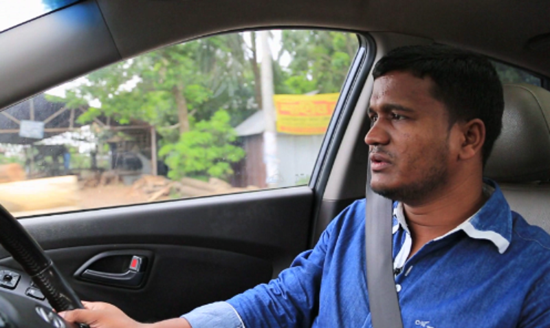 Kamro, Driver of the Padma Bridge Project Department in Bangladesh